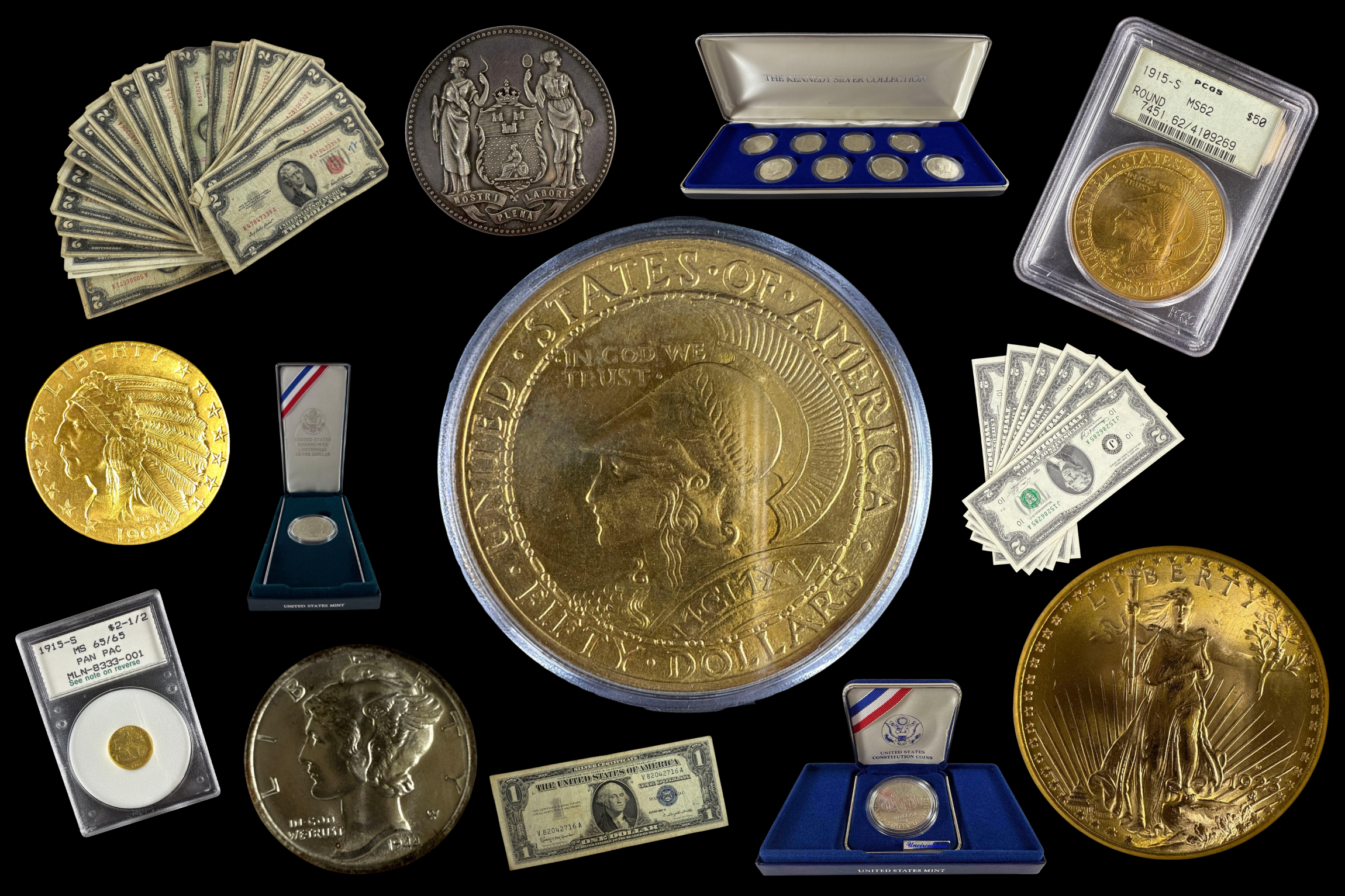 Coin Collage