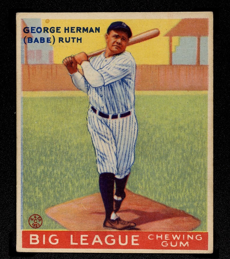 Babe Ruth Baseball Card
