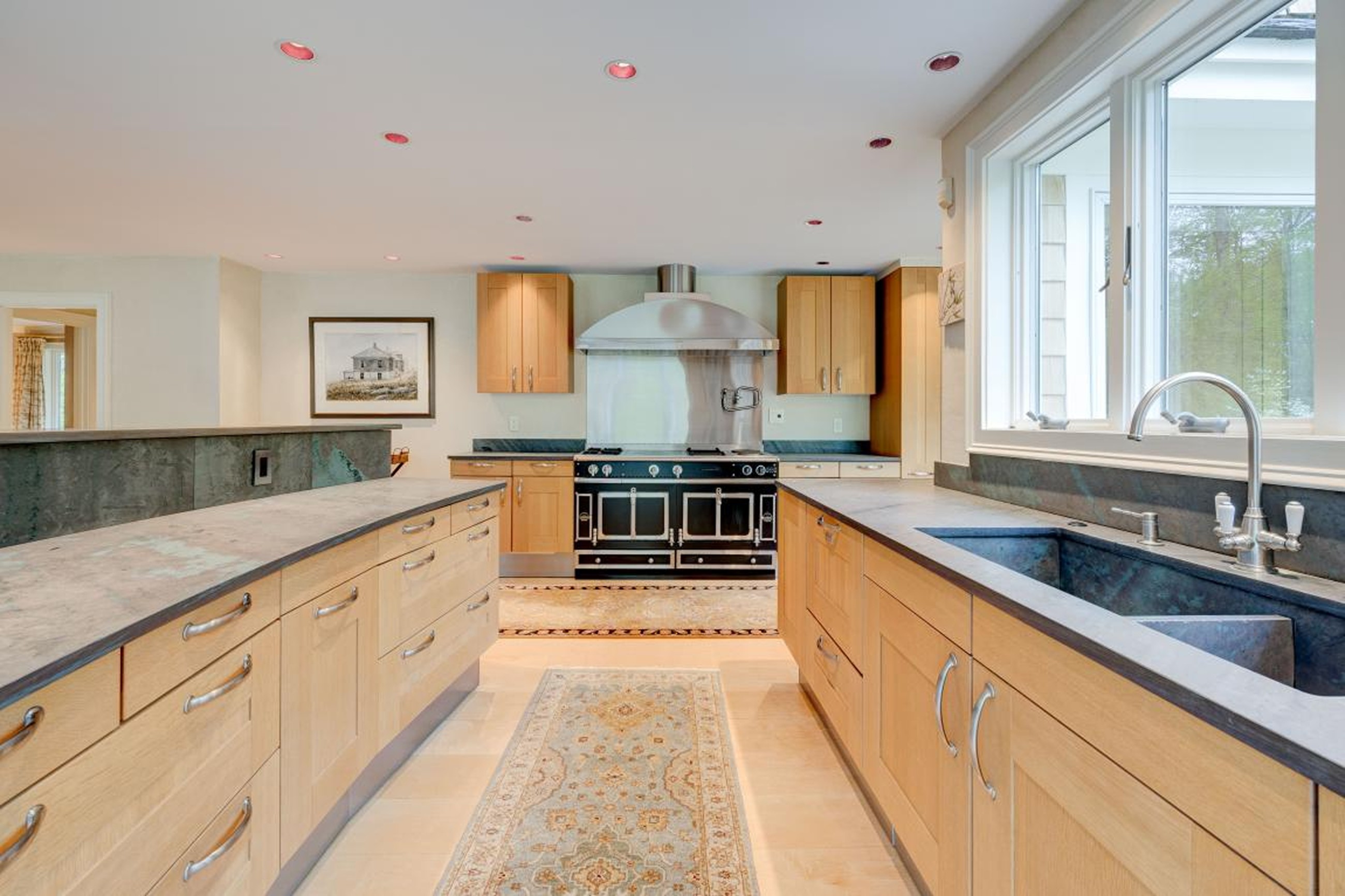 A house prepared for auction